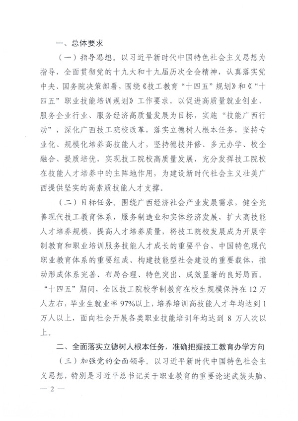 关于深化技工院校改革大力发展技工教育的实施意见（桂人社发〔2021〕64号）_page-0002.jpg