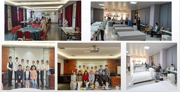 酒店服务赛项与南宁一职校、六职校、广西工业技师学院相互交流.jpg