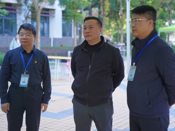学院党委书记、院长罗志,党委委员、副院长杨淼生带队到各赛场视察工作2.JPG